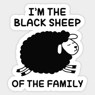 Black Sheep Sticker